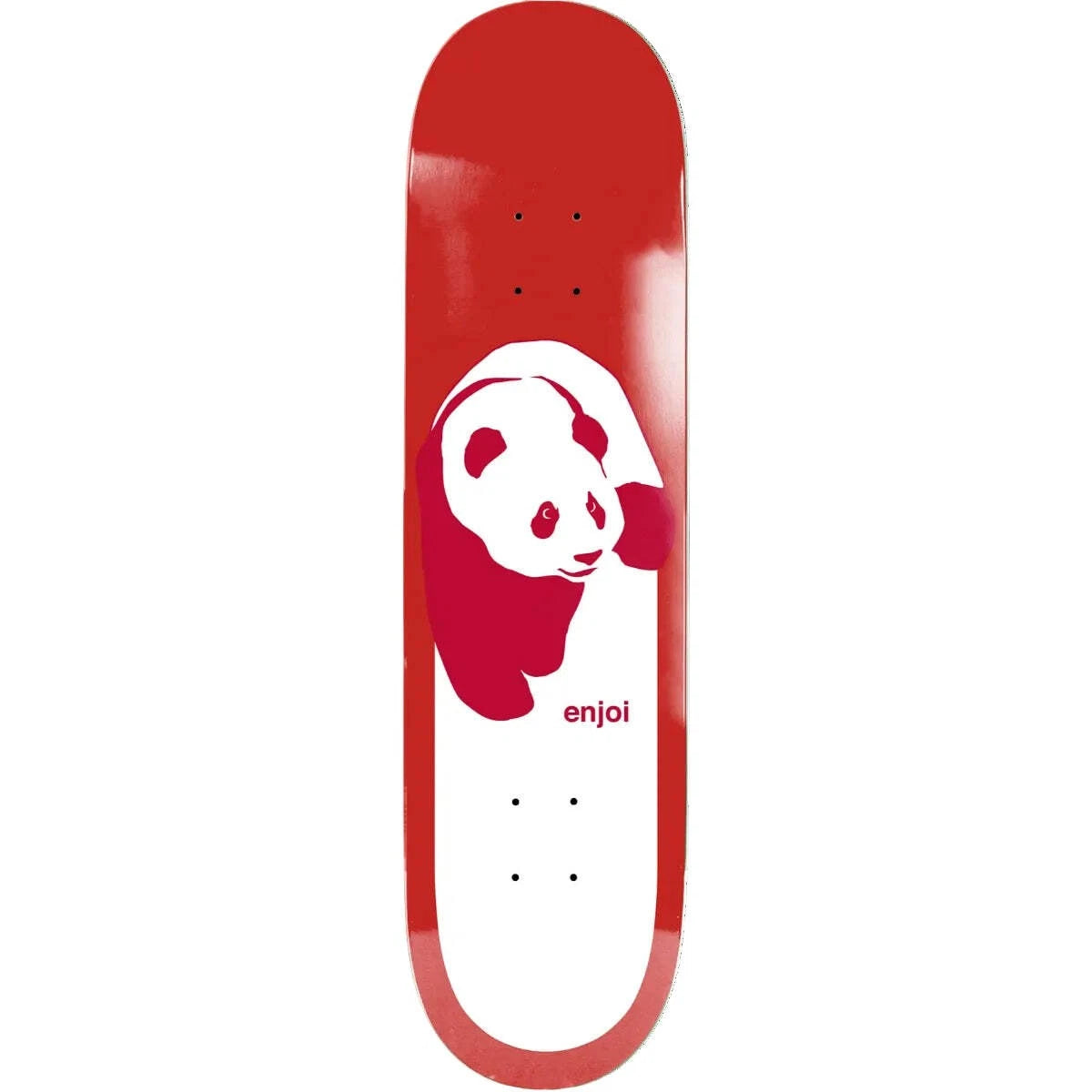 Enjoi Classic Panda Red Skateboard Deck