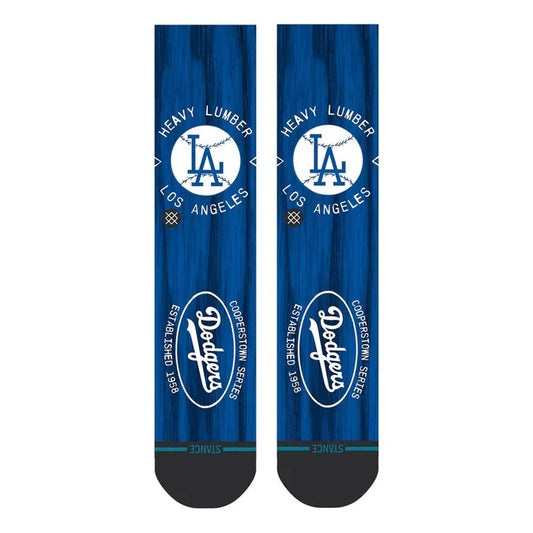 Stance Los Angeles Dodgers Lumber LA Blue Crew Socks