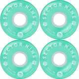 Sector Nine 64 Mm 78a Nine Ball Teal Cruiser Skateboard Wheels