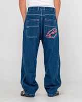 Rusty Turbo Deep Sea Blue Baggy Jean