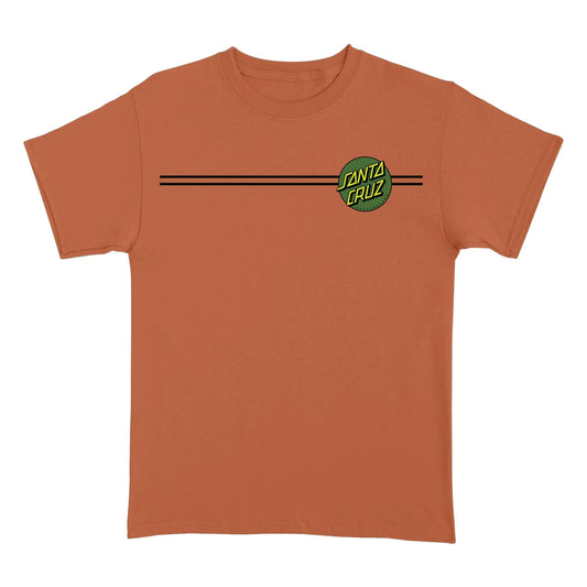 Santa Cruz Other Dot Texas Orange Leaf Heavyweight S/s Shirt