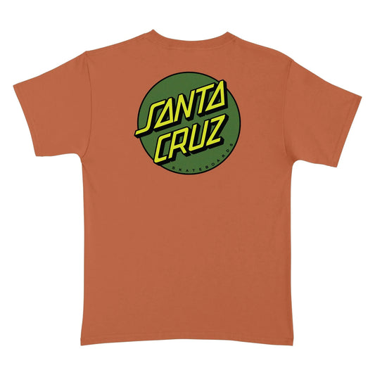 Santa Cruz Other Dot Texas Orange Leaf Heavyweight S/s Shirt