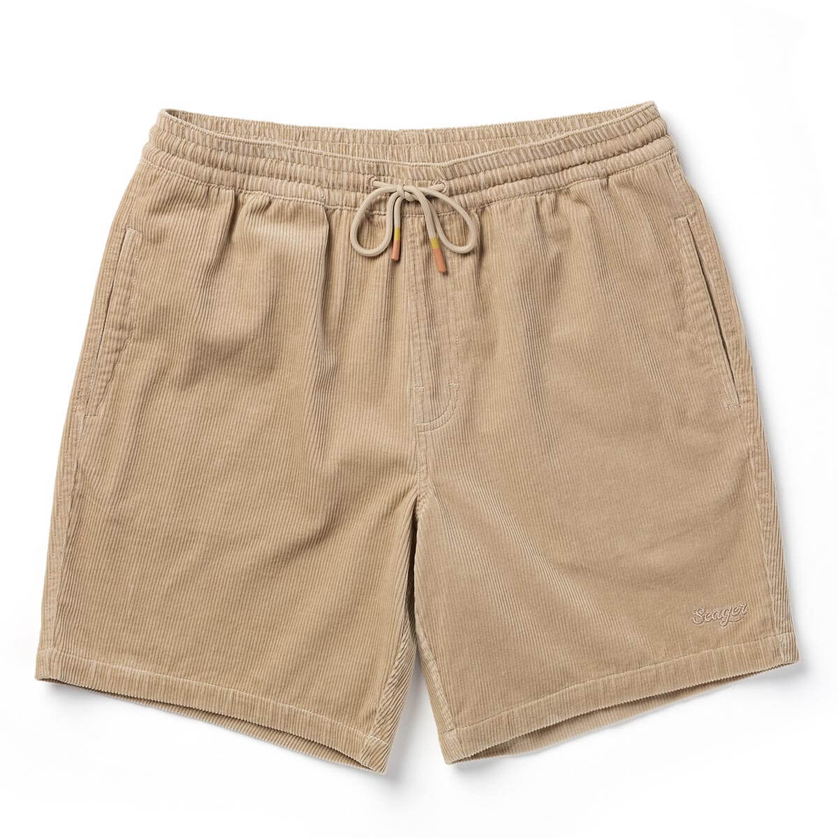 Seager Yuma Cord Stone Shorts