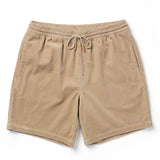 Seager Yuma Cord Stone Shorts