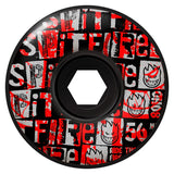 Spitfire 80HD Ransom Radial Full 56mm Black Cruiser Wheels