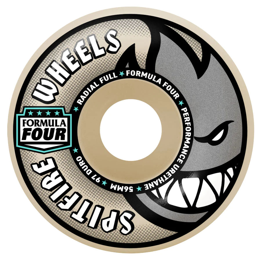 Spitfire F4 Radial Full 97a 54mm Wheels