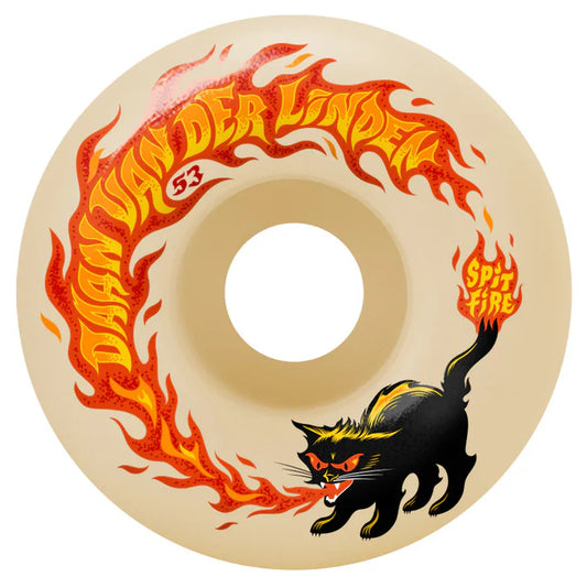 Spitfire Daan Van Der Linden Pyrocat F4 99a 55mm Classic Skateboard Wheels