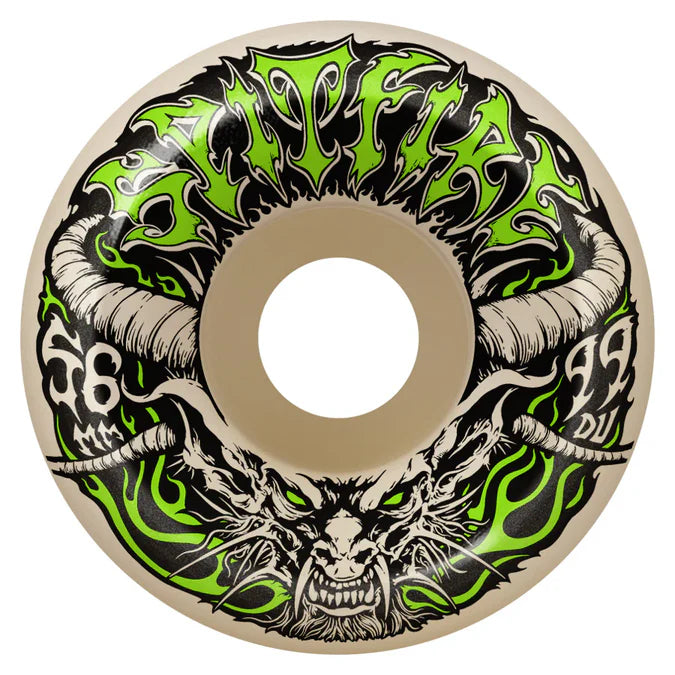 Spitfire Demon Redux F4 99a 56mm Conical Full Skateboard Wheels