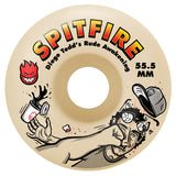 Spitfire F4 99a Classic Diego Todd Rude Awakening 53.5mm Skateboard Wheels