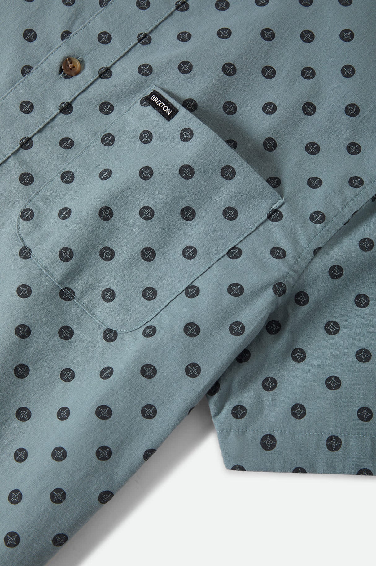 Brixton Charter Print Micro Street Tile S/s Woven Shirt