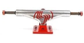 Silver M-Class Hollow Polished Silver Red Trucks