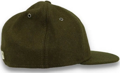 New Era New York Yankees Wool New Olive 5950 Retro Crown Fitted Hat