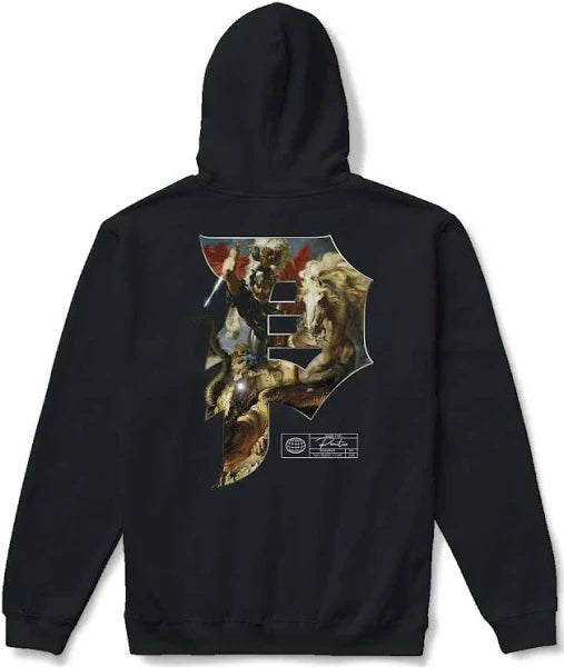 Primitive Victory Black Hooded Sweatshirt