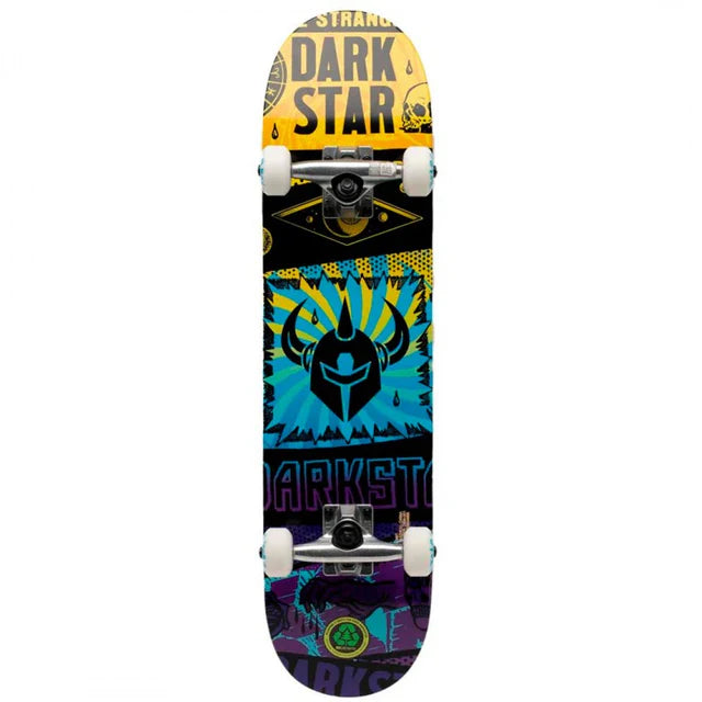 Darkstar Collapse Youth First Push With Soft Wheels 7.25" Complete Skateboard
