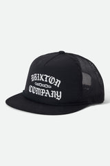Brixton Chains NP HP Black Black Snapback Hat