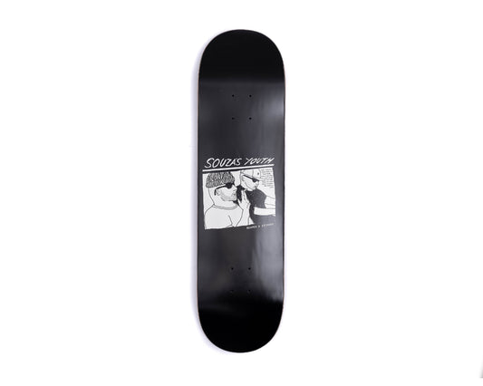 Tropicalients Souza's Youth Black 8.25" Skateboard Deck
