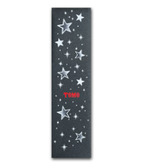 Tomo Stars - Metallic Silver Graphic Griptape