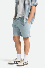 Brixton Everyday Dusty Blue Corduroy Shorts