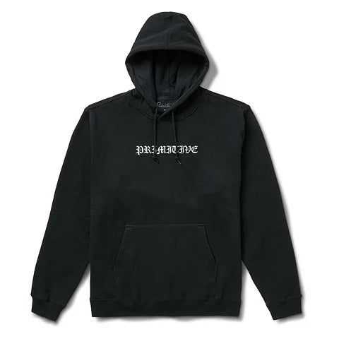 Primitive Supercharger Black Hooded Sweatshirt
