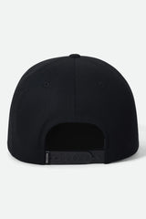 Brixton Free HP Black Snapback Hat