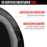 Triple Eight "The Certified Sweatsaver" Carbon Matte Helmet