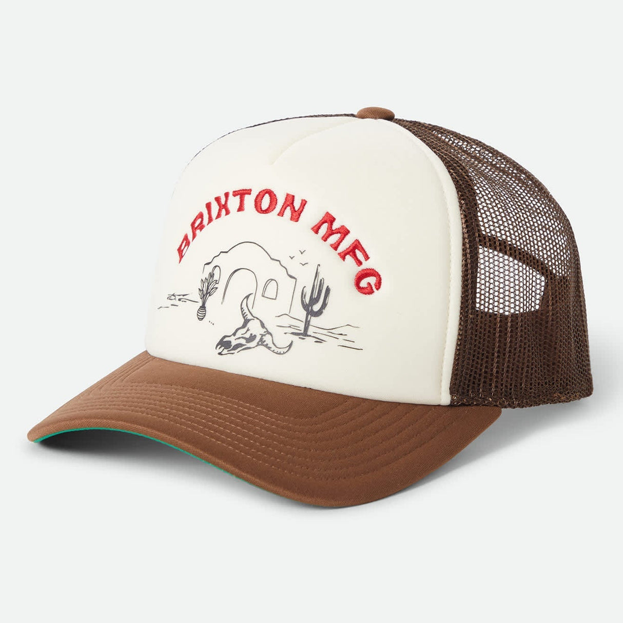 Brixton Desert Leisure Pinecone Brown/Whitecap C NP MP Trucker Hat