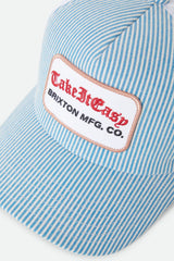Brixton Take IT Easy TWO Boot Stripe C NP MP Women's Trucker Hat