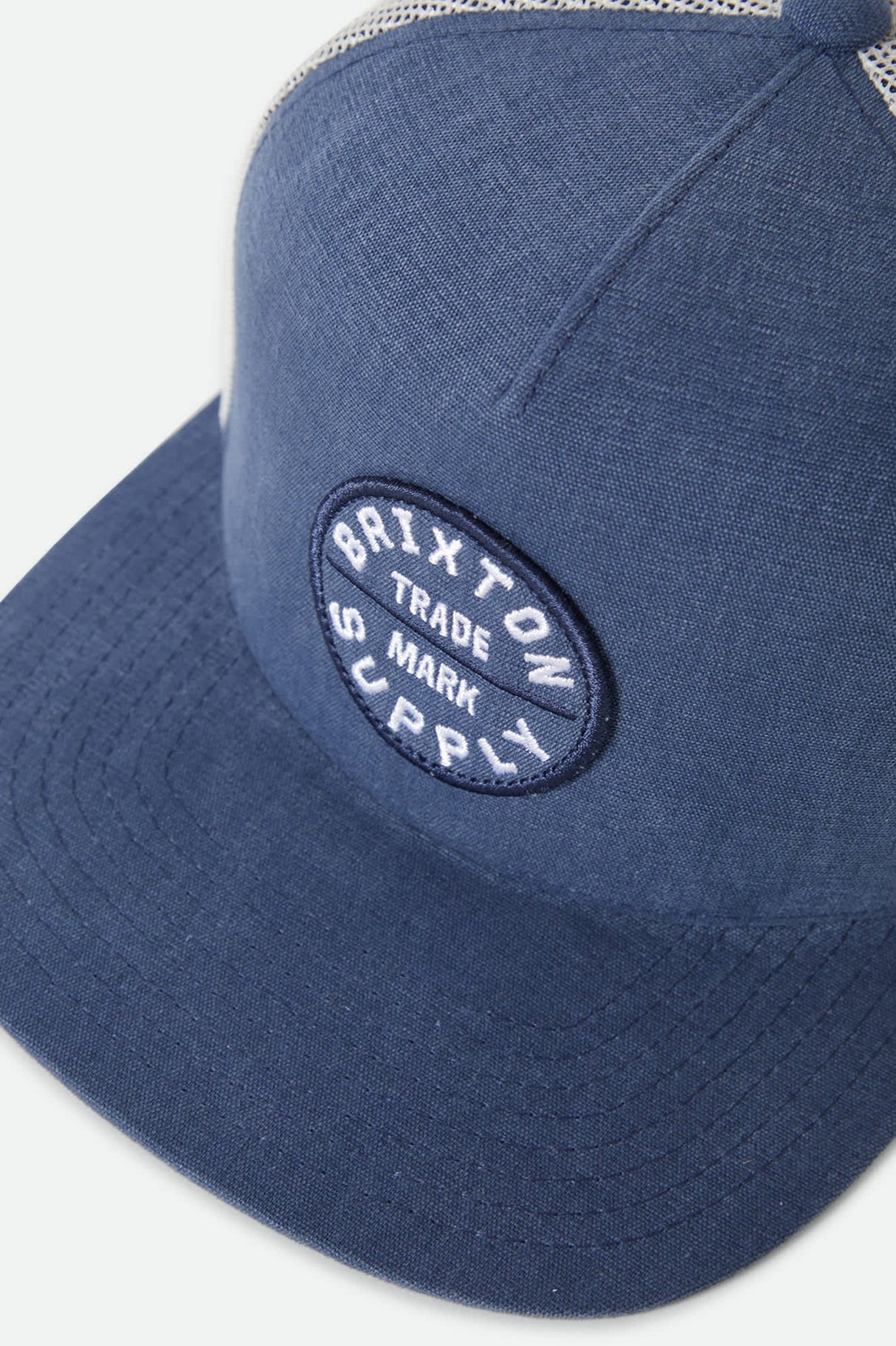 Brixton Oath MP Blue Chambray/White Trucker Hat