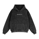 Primitive Treasure Heavyweight Black Hooded Sweatshirt