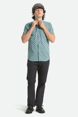 Brixton Charter Print Micro Street Tile S/s Woven Shirt