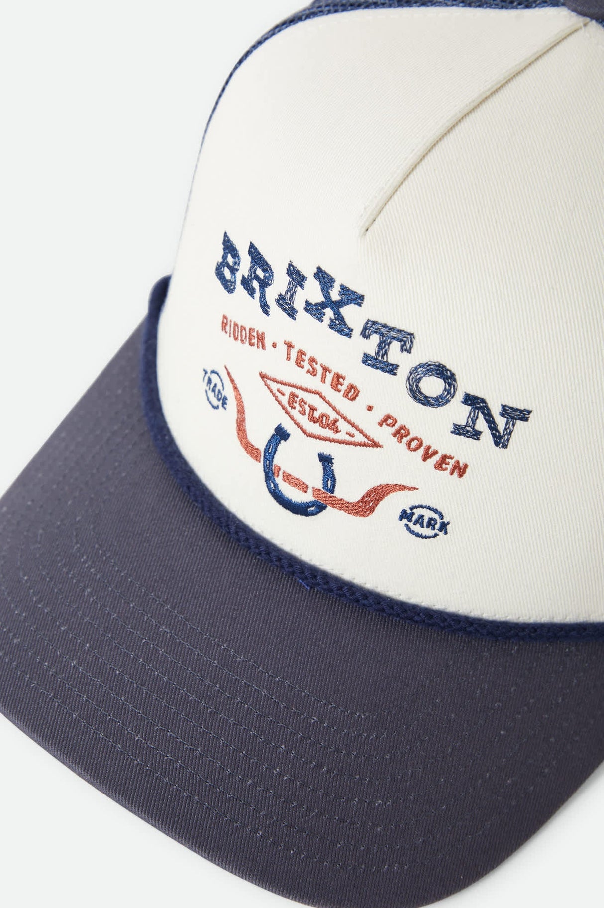 Brixton Beekman OFF White/Navy C NP MP Trucker Hat