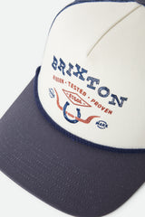 Brixton Beekman OFF White/Navy C NP MP Trucker Hat