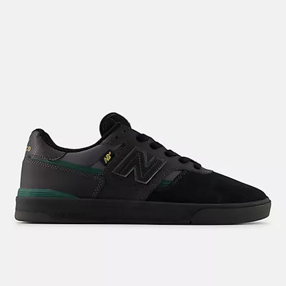 New Balance Numeric 306 Cup Jamie Foy Black/Nightwatch Green Shoes