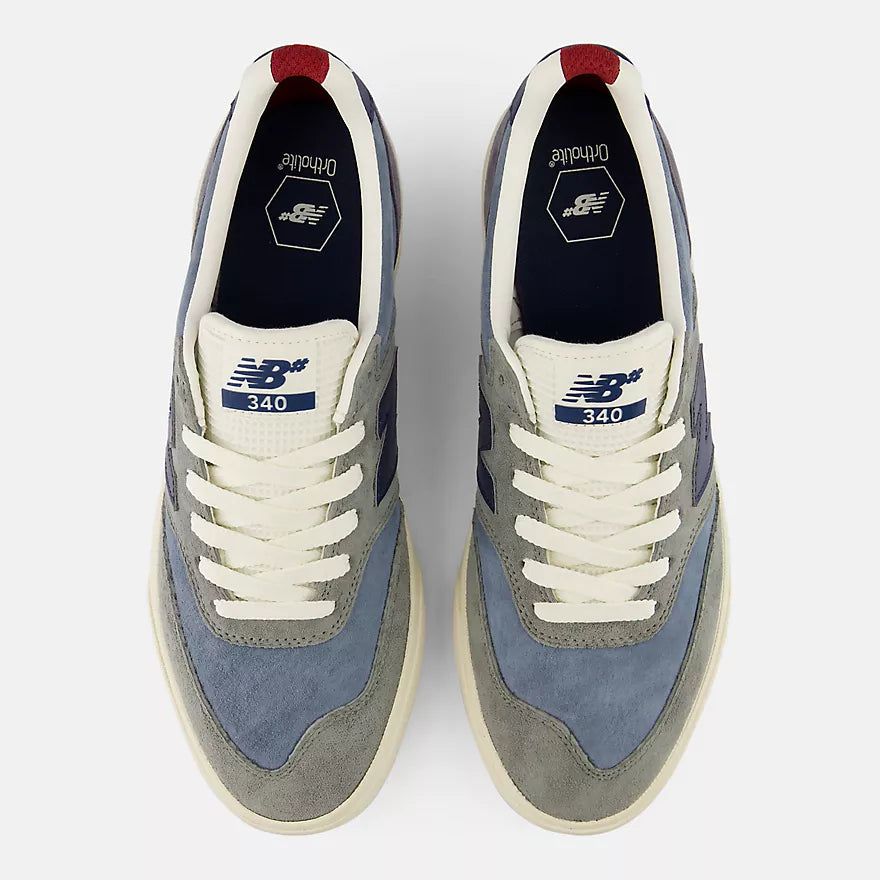 New Balance Numeric 340 Blue/Grey Skate Shoes