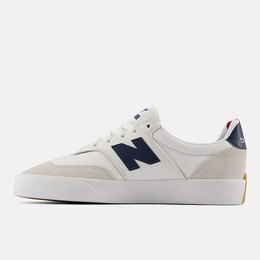 New Balance Numeric 340 White/Navy Skate Shoes