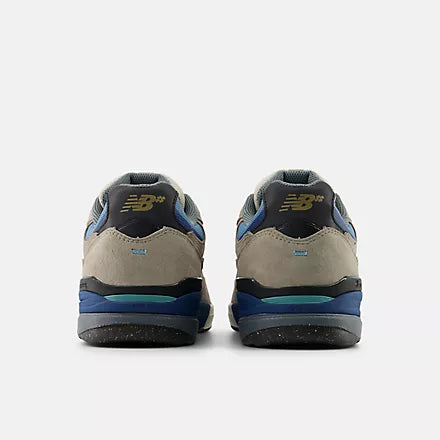 New Balance Numeric 933 Andrew Reynolds Mushroom / Blue Shoes