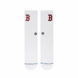 Stance Boston Red Sox Crest White Socks