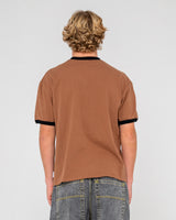 Rusty Riot Ringer Pinecone S/S Tee Shirt
