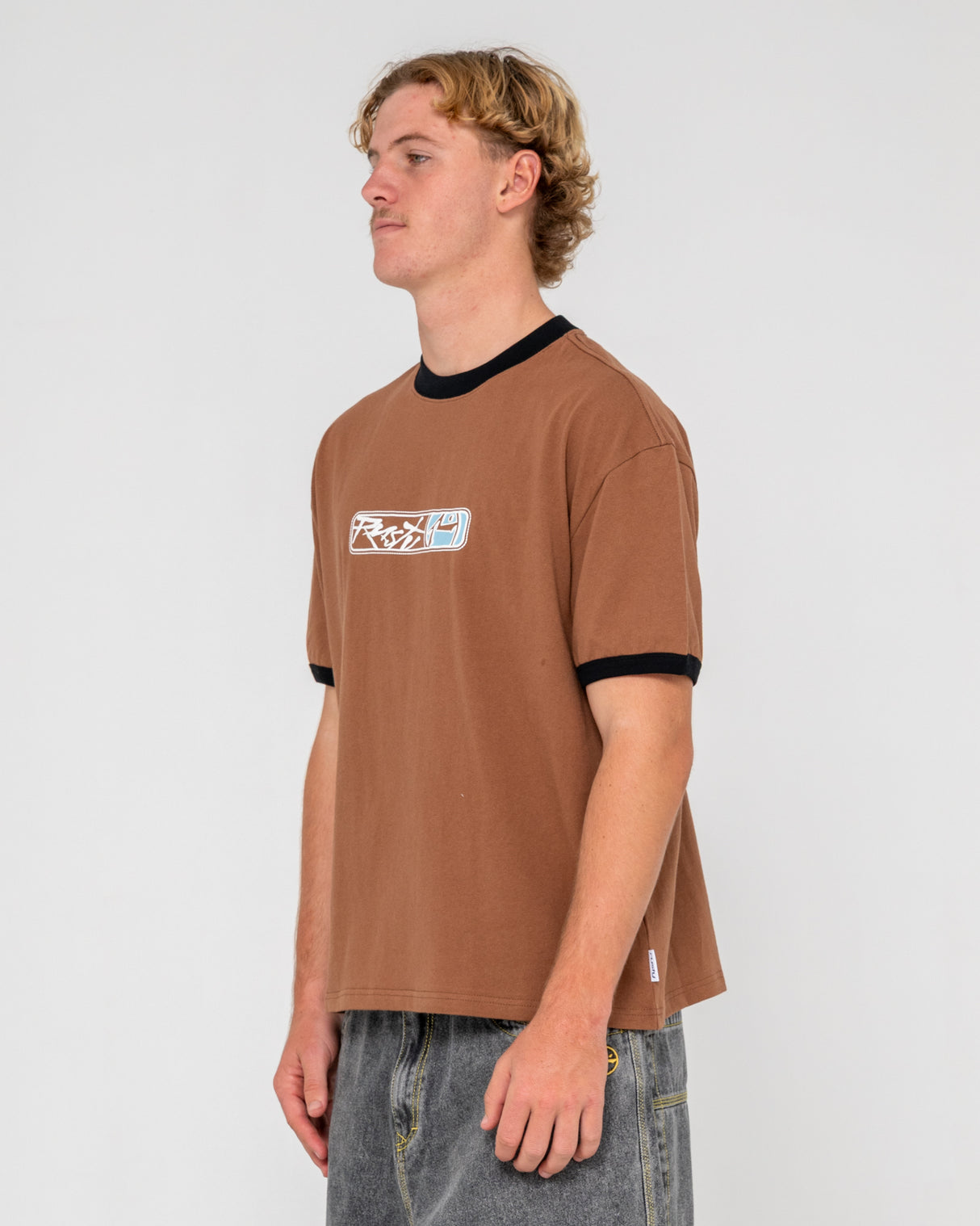 Rusty Riot Ringer Pinecone S/S Tee Shirt