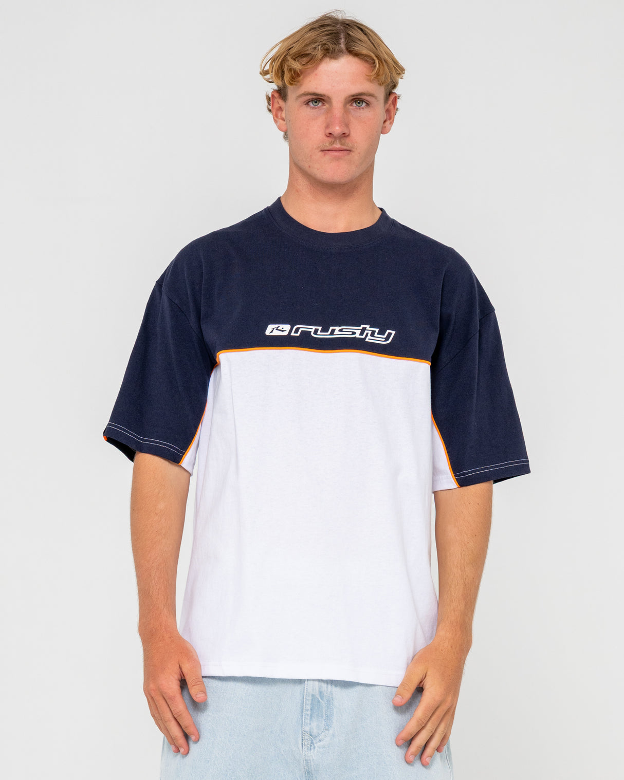 Rusty Infinity White S/S Tee Shirt