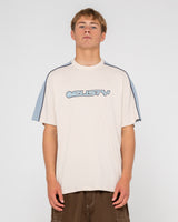 Rusty Alonso Cream S/S Tee Shirt