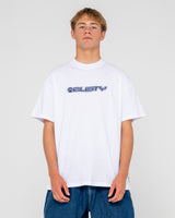 Rusty Flip Daddy 2.0 White S/S Tee Shirt