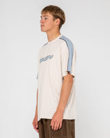 Rusty Alonso Cream S/S Tee Shirt
