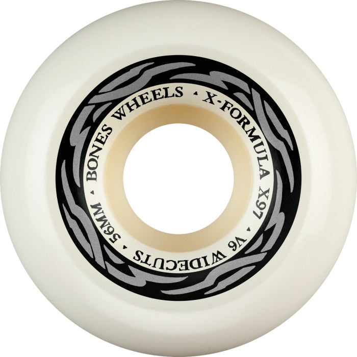 Bones Wheels X-Formula XF V6 Wide-Cut 56mm 97A Skateboard Wheels