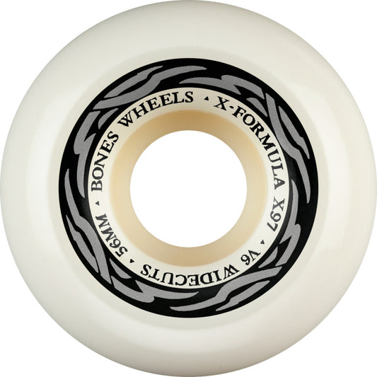 Bones Wheels X-Formula XF V6 Wide-Cut 56mm 97A Skateboard Wheels
