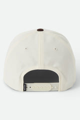 Brixton Forget The Cowboy NP MP Chocolate Off White Snapback Hat