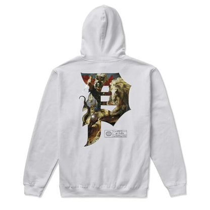 Primitive Victory White Hooded Sweatshirt