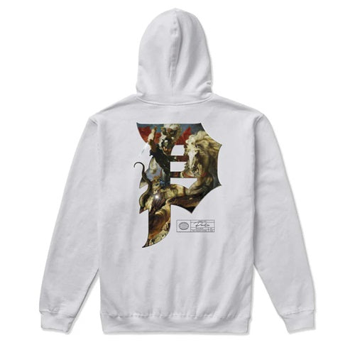 Primitive Victory White Hooded Sweatshirt