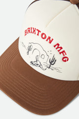 Brixton Desert Leisure Pinecone Brown/Whitecap C NP MP Trucker Hat
