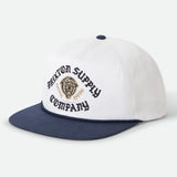 Brixton Morado Midnight Blue/White MP Snapback Hat